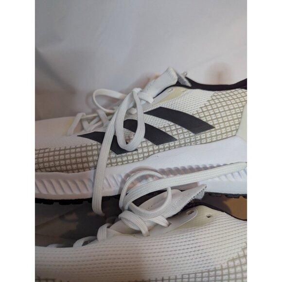 Adidas Solar Blaze Men\'s White Black Trainers Tennis Shoes Sz 11 M